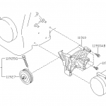 Nissan SR20 AC skruv