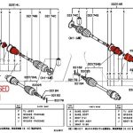Mitsubishi Evo 4-6 främre inre drivknut