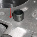 Toyota styrning block/topp
