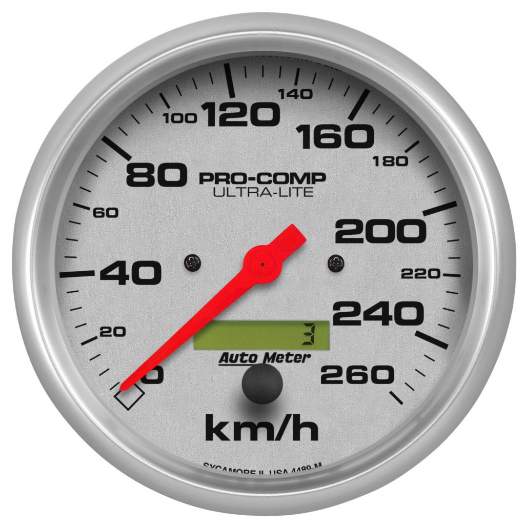 Autometer 5" hastighetsmätare
