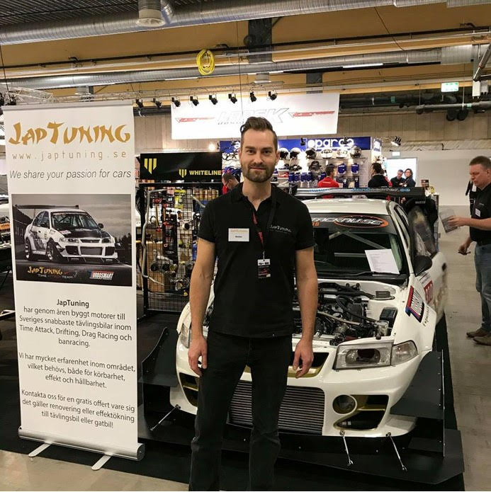 Stefan Pålsson, ägare och grundare av JapTuning