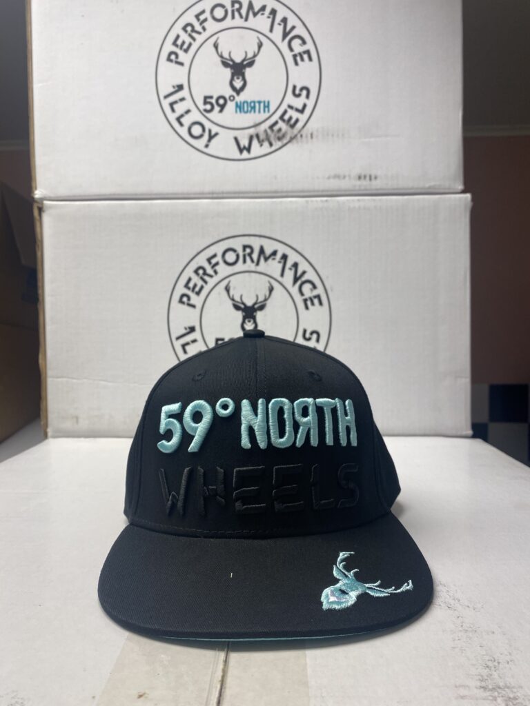 59°North Wheels Snapback svart