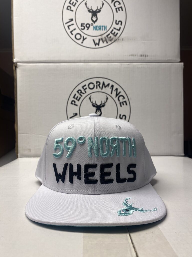 59°North Wheels Snapback vit