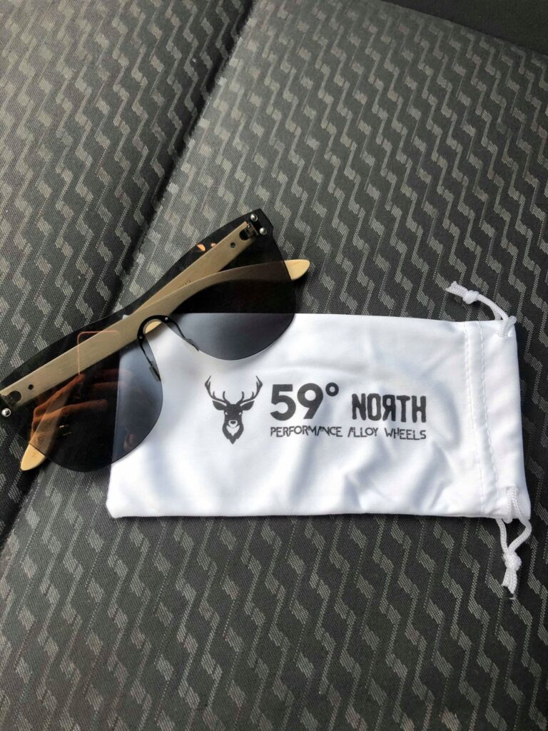 59°North Wheels mikrofiberpåse till solglasögon