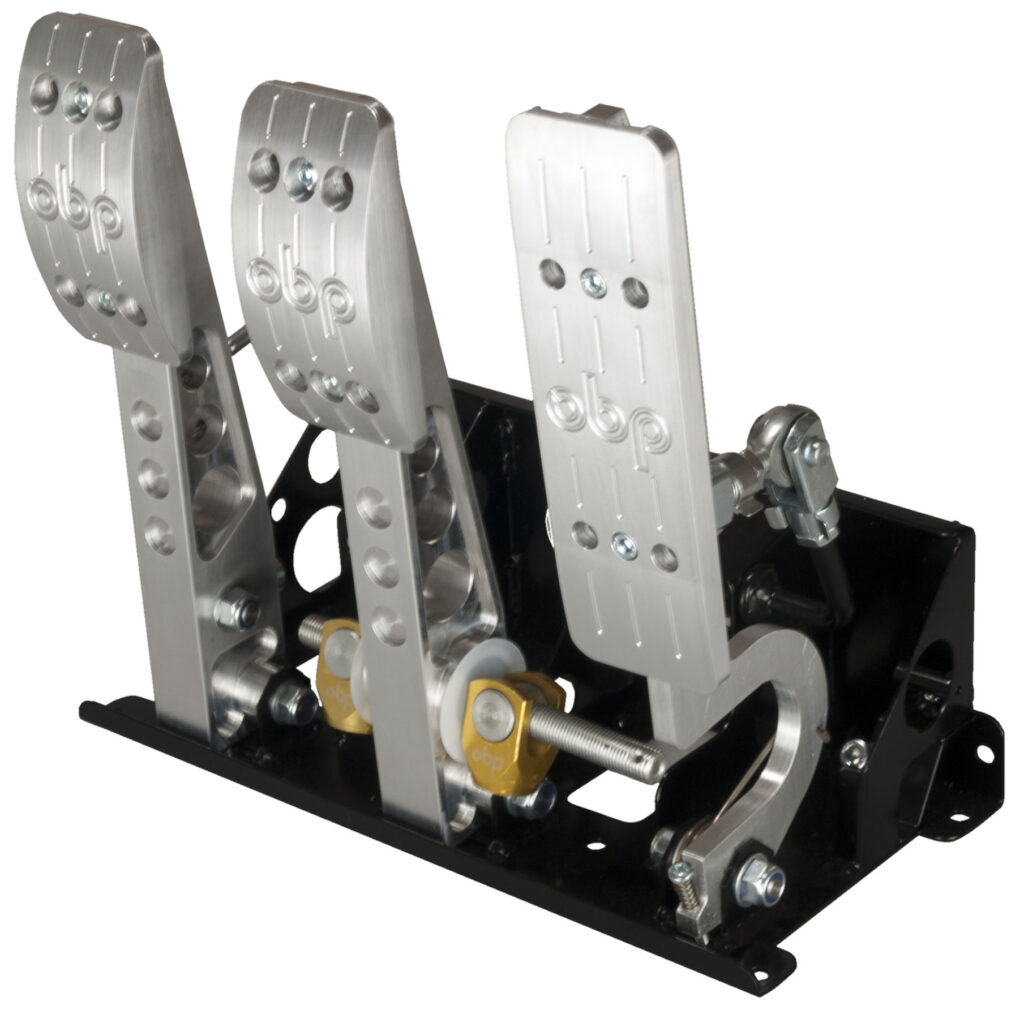 Pro-Race V2 Floor Mounted Bulkhead Fit 3 Pedal System