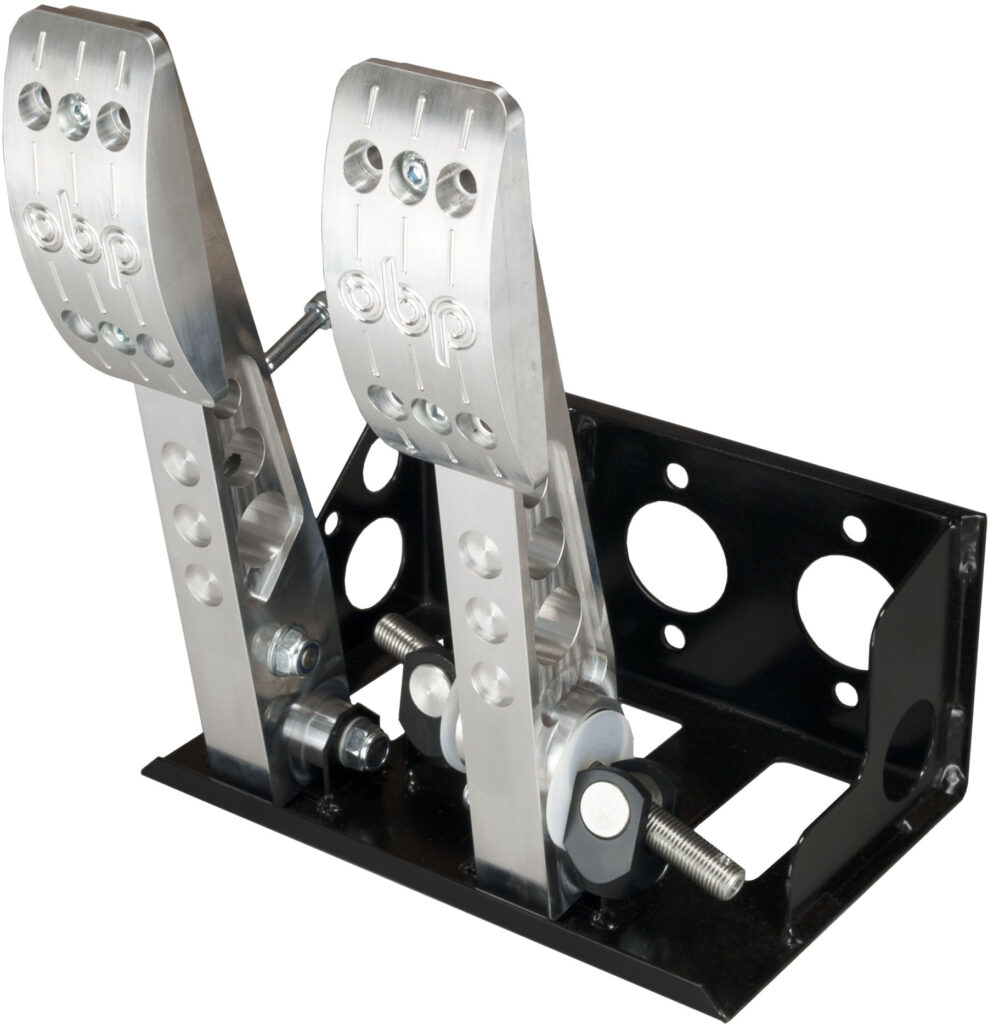 Pro-Race V2 Floor Mounted Bulkhead Fit 2 Pedal System (Brake & Clutch)