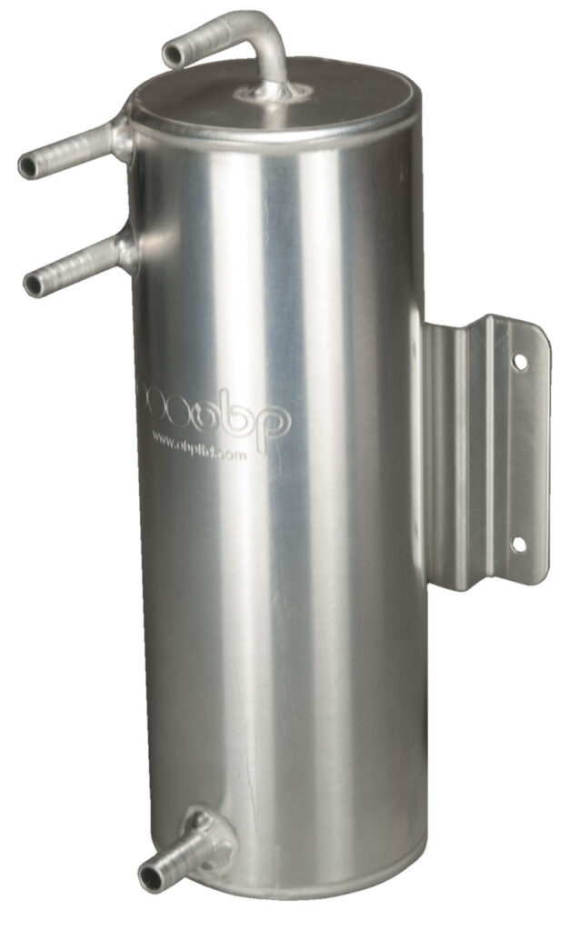 2 Litre Bulkhead Mount Fuel Swirl Pot