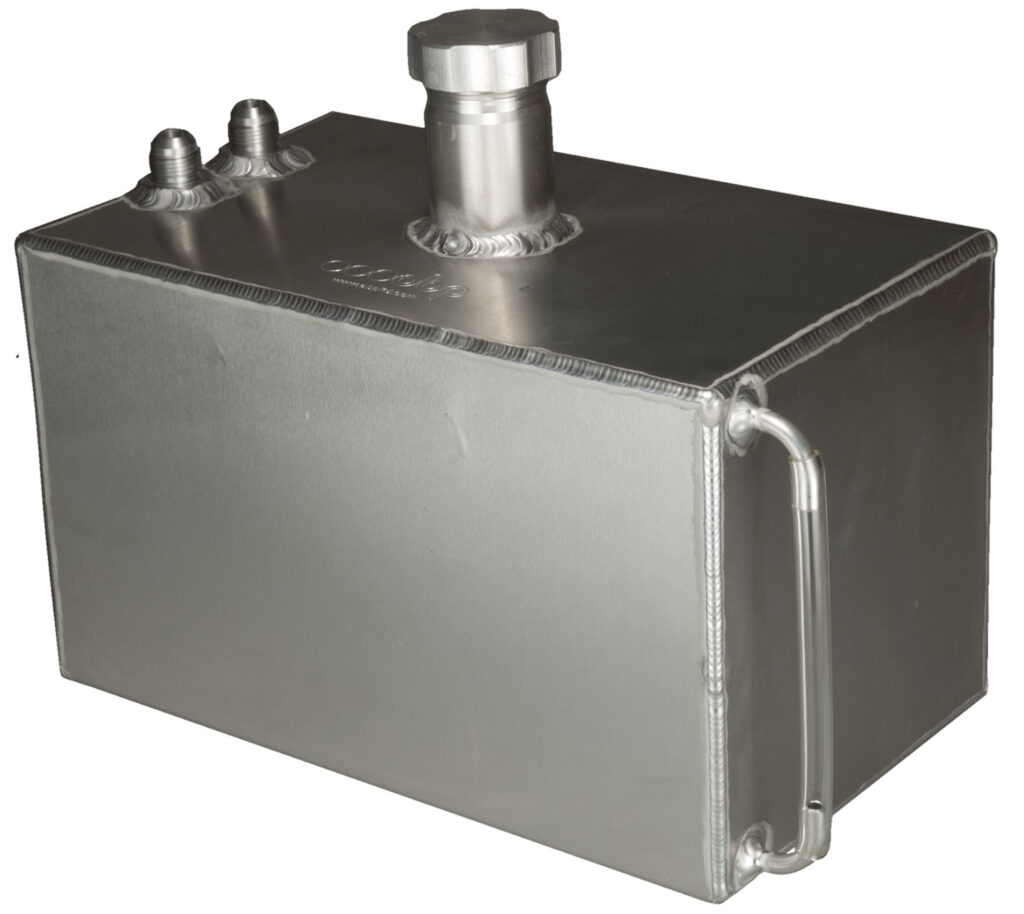 3 Gallon Aluminium Baffled Fuel Tank with JIC Fittings