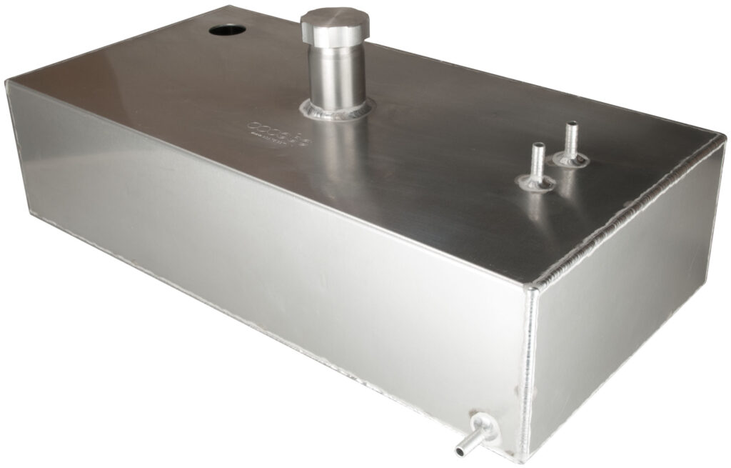 6 Gallon Aluminium Baffled Fuel Tank with Sender Hole