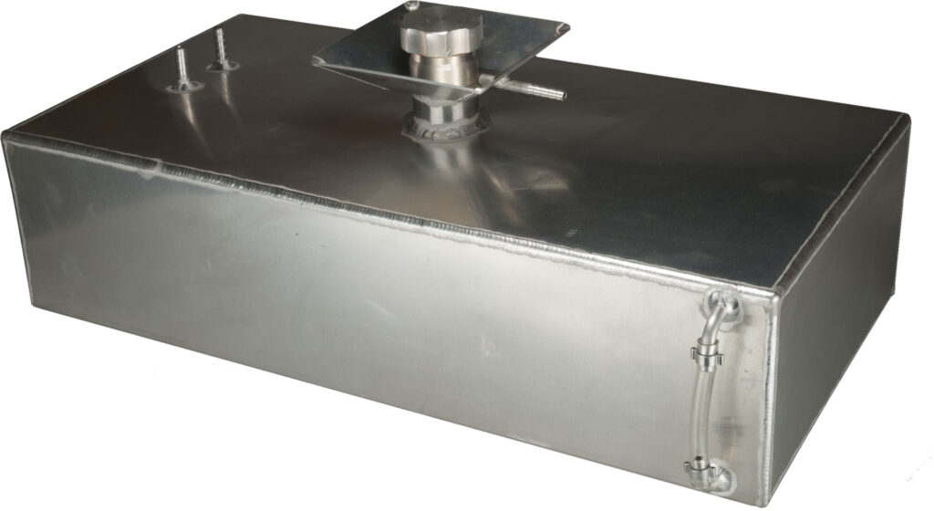 8 Gallon Aluminium Baffled Fuel Tank with 50mm Splash Bowl