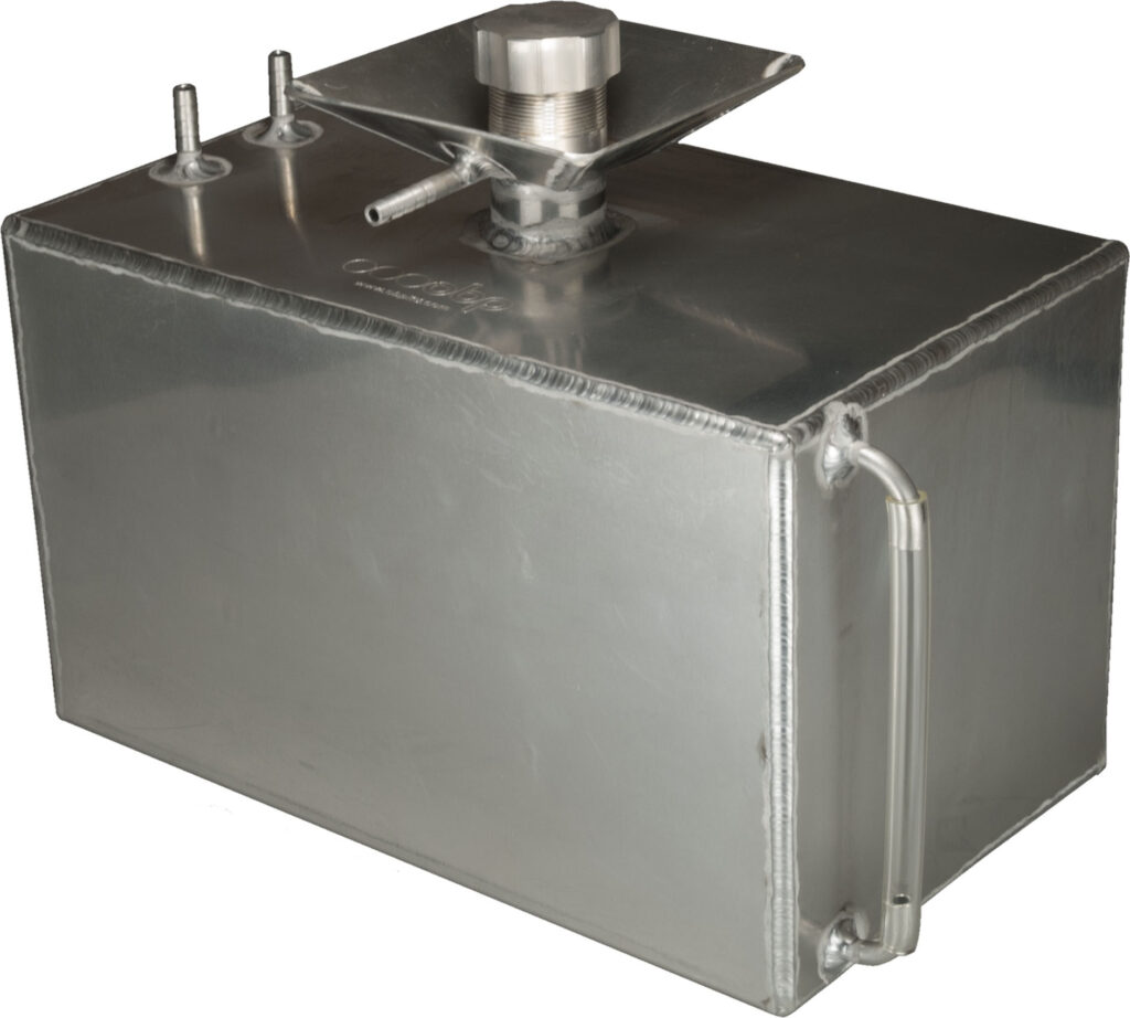 3 Gallon Aluminium Foam Filled Fuel Tank with 50mm Splash Bowl