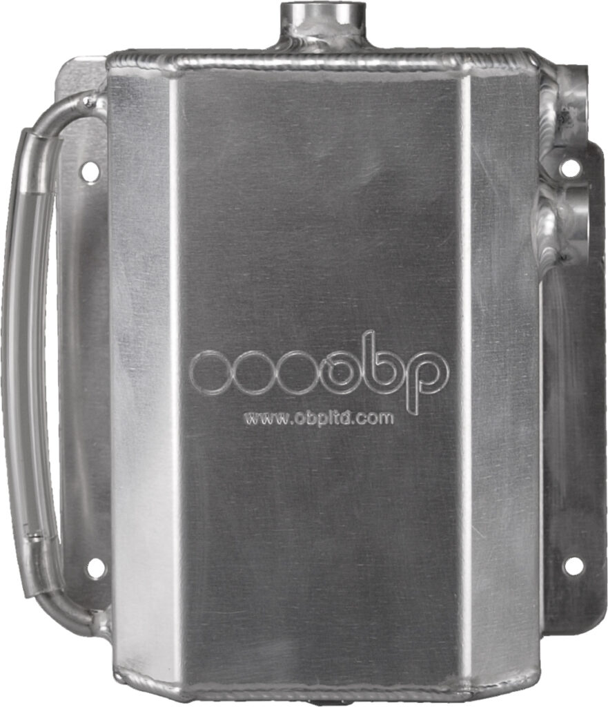 1.5 Litre Bulkhead Mount Oil Catch Tank (JIC Female Fittings)