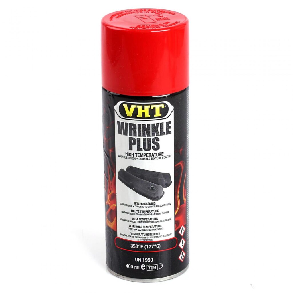 VHT Wrinkle plus paint röd