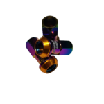 Wiborg hjulmuttrar M12x1.5mm - Neochrome