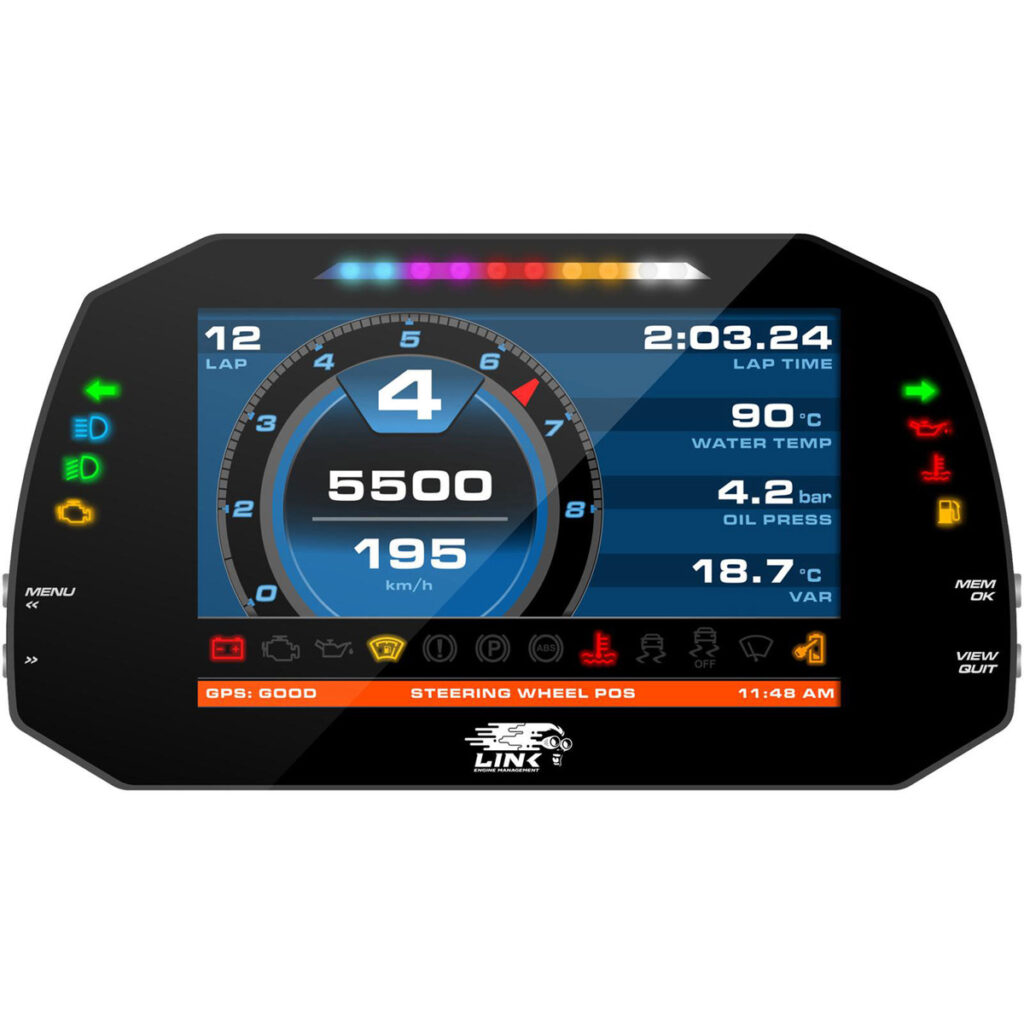 Link MXG Strada 7" Dash - ECU Driver Display - Street Edition
