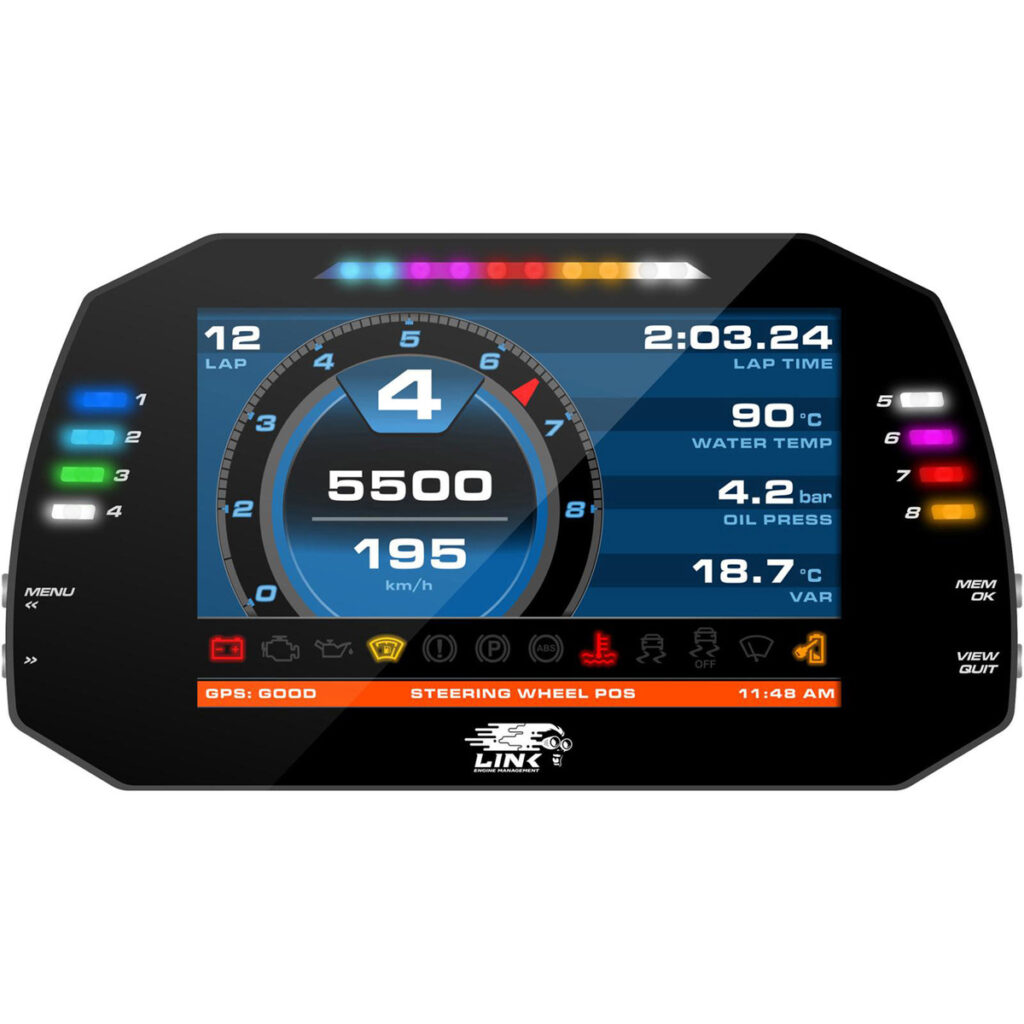 Link MXG Strada 7" Dash - ECU Driver Display - Race Edition