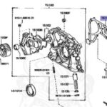 Toyota 3S(GTE) oljepumpspackning
